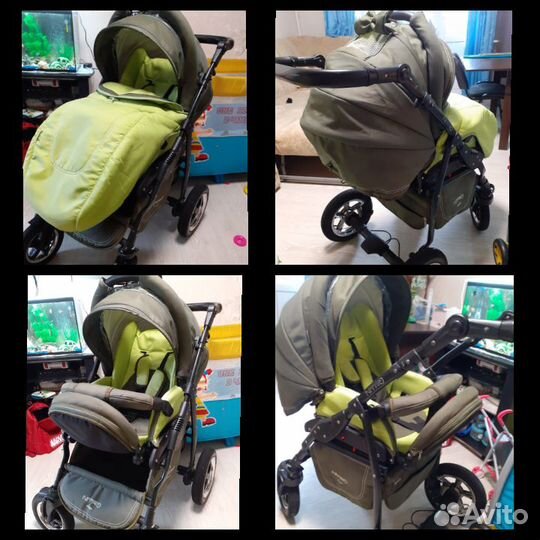 Коляска 2 in 1 Adamex Nitro
