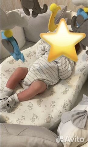 Кокон зевушка для новорождённых