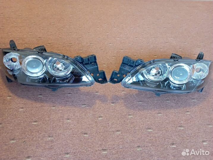 Фары на mazda 3 bk седан