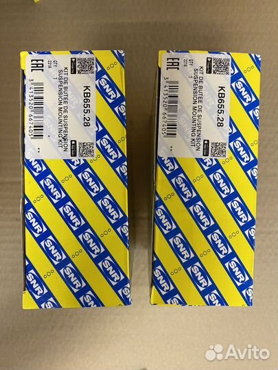 Опора амортизатора SNR kb655.28 логан Дастер