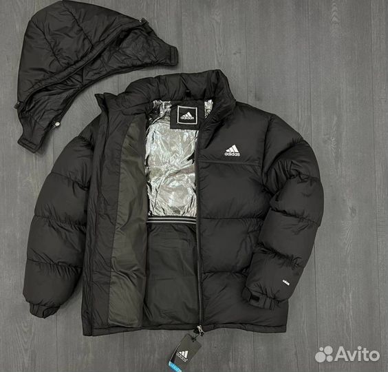 Пуховик adidas новый