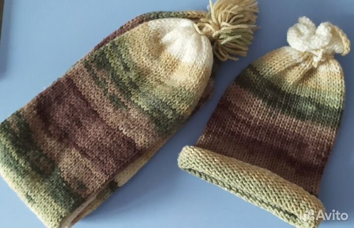 Комплект шапка и шарфик