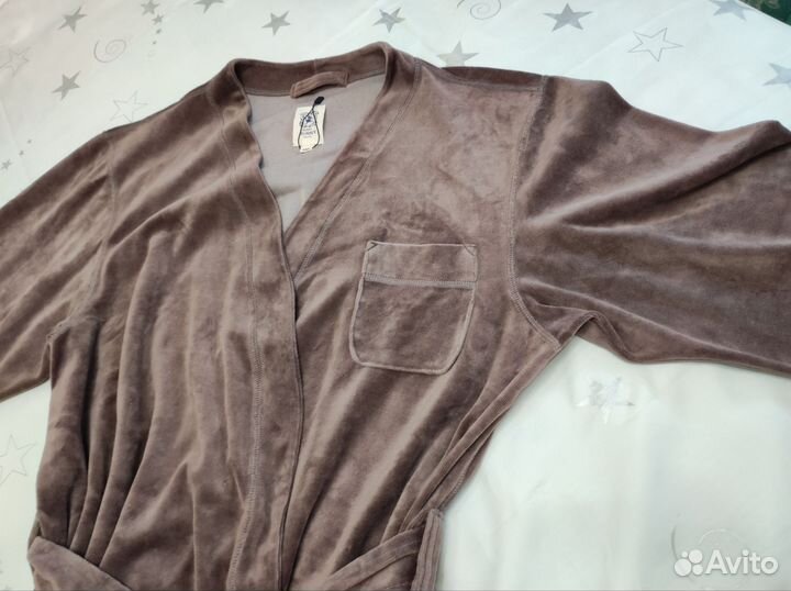 Халат мужской велюровый Funny Bunny 54 - 56