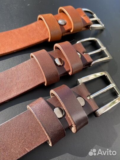Ремень женский кожаный