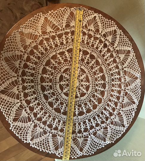 Салфетки 1. из хлопковых ниток, 2. из шелка