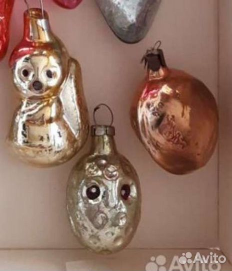 Елочные игрушки СССР