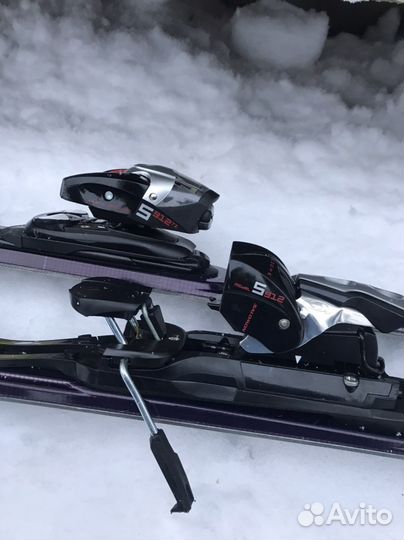 Горные лыжи 155. Salomon streetracer 10 крепы S912