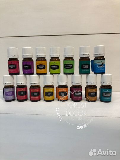 Эфирные Аромамасла Young Living Янг Ливинг 5 мл