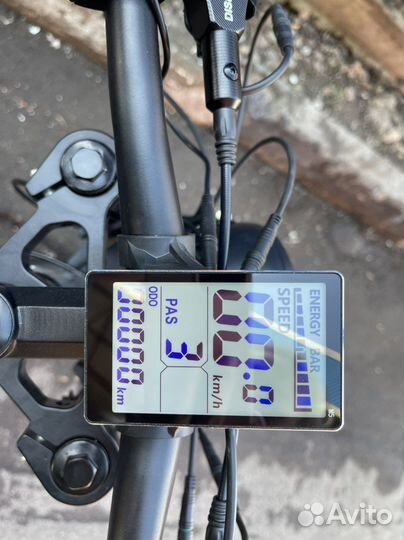 Электрофэтбайк складной мощный колеса 20*4