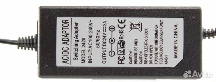 Блок питания 12В 5А разъем 5,5*2,1(2,5)