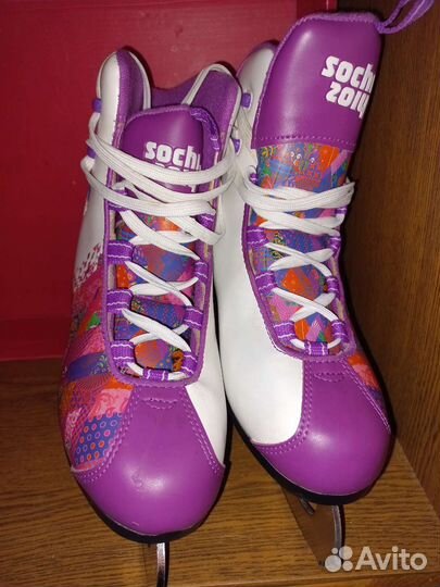 Коньки фигурные Sochi 2014 38-39 размер