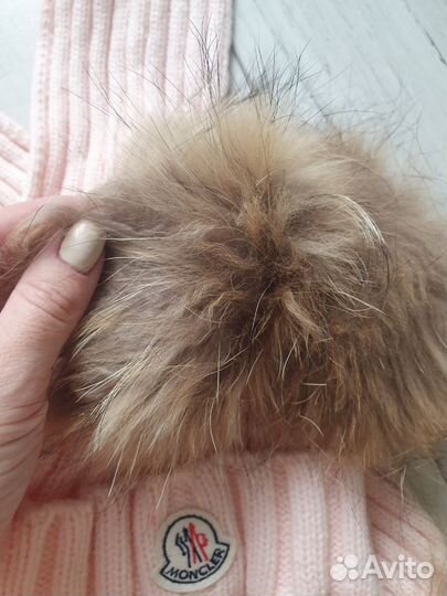 Шапка и шарф Moncler