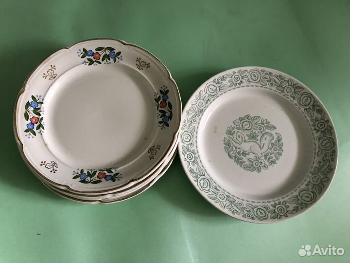 Тарелки зик конаково СССР