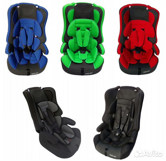 Автокресло детское Новые 9-36 кг до 12 лет от AX55