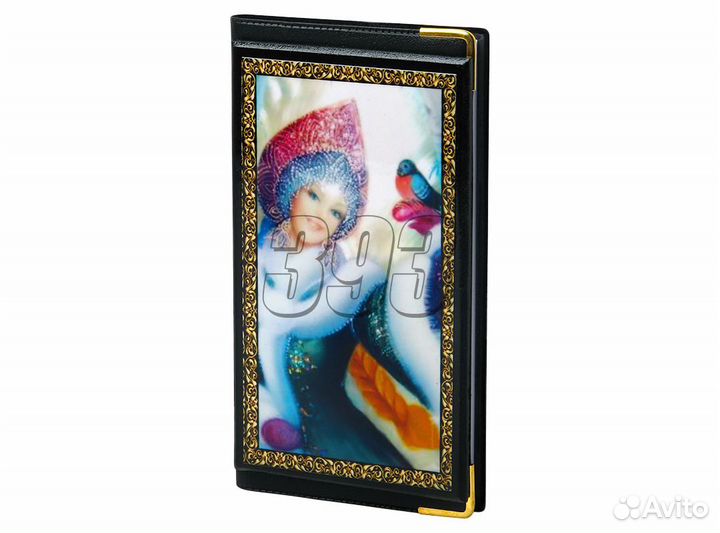 Записная книга Снегурочка со снегирём (27982)