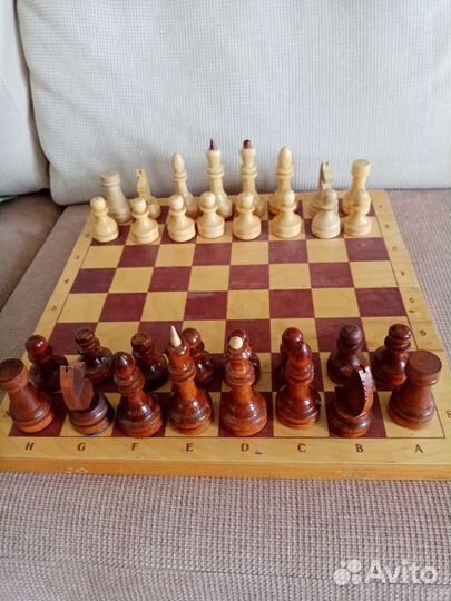 Шахматы деревянные большие СССР