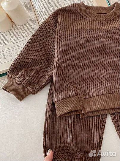 Детский костюм свитшот и штанишки 86 92 98