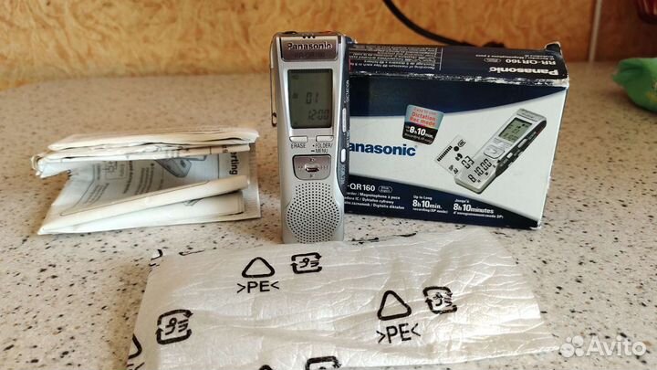 Цифровой диктофон panasonic