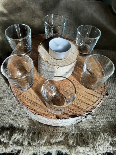 Подарочный набор для брутальных мужчин, рюмки