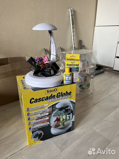 Аквариум тетра каскад белый бу