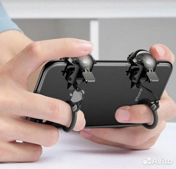 Геймпад-триггер Baseus Level 3 Helmet pubg Gadget