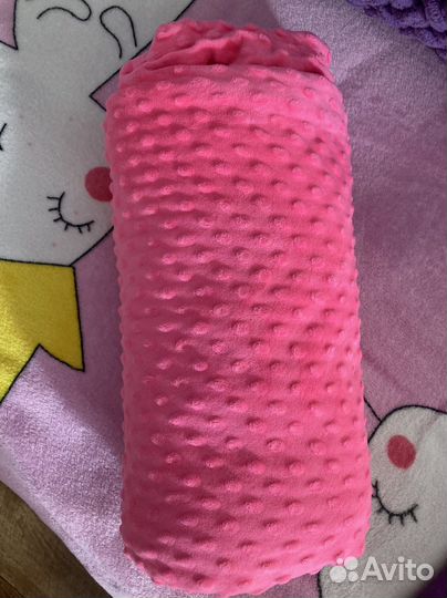 Плед детский плюшевый