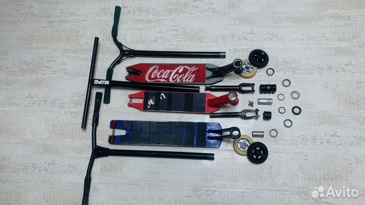 Детали на трюковой самокат