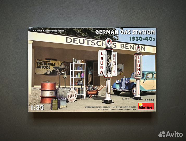 Заправка немецкая 30-40e 1/35 Miniart