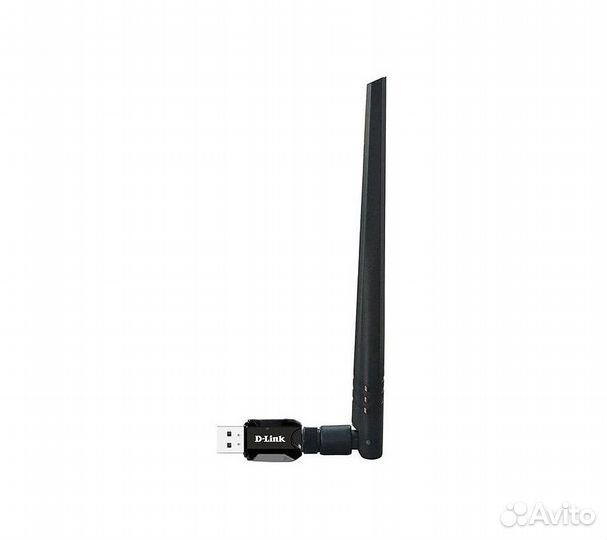 Wi-Fi адаптер D-link DWA-137/C1A, черный