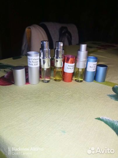 Отливанты оригинальной парфюмерии