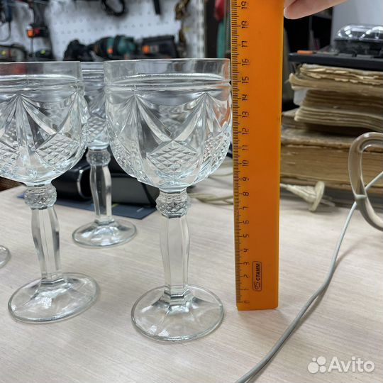 Набор стеклянных фужеров СССР (Сзр)