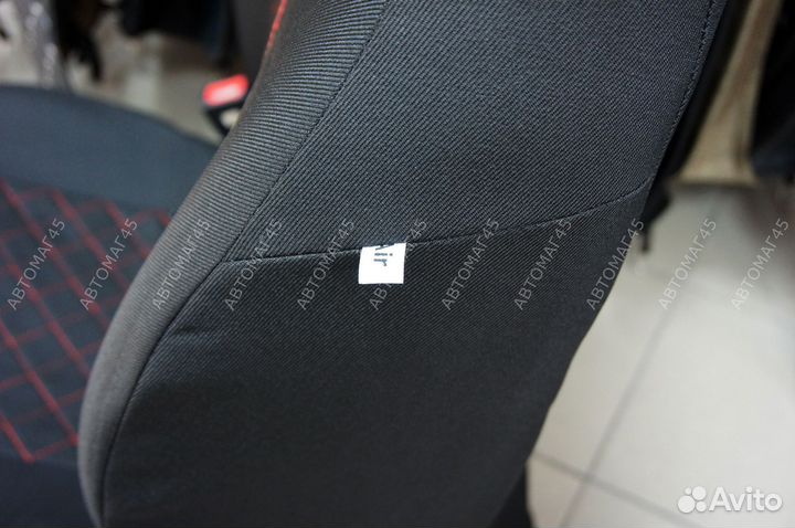 Авточехлы Ford Focus 2 жаккард ромб