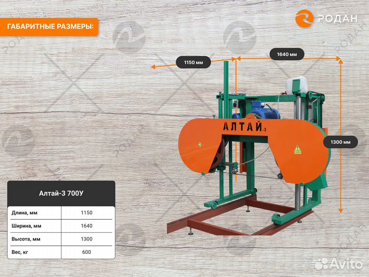 Пилорама Алтай-3 700у