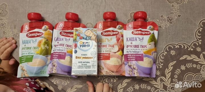 Детские пюре