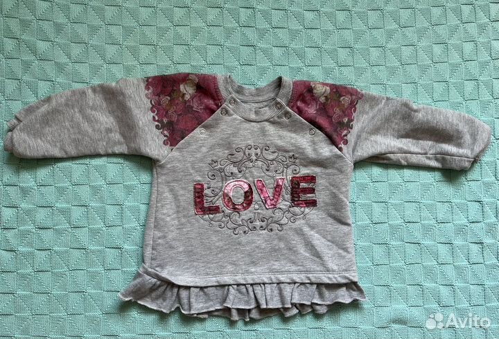 Вещи пакетом для девочки 80-86