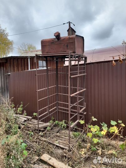 Бак для воды металлический