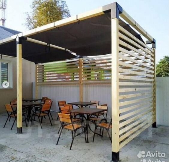 Беседка для дачи