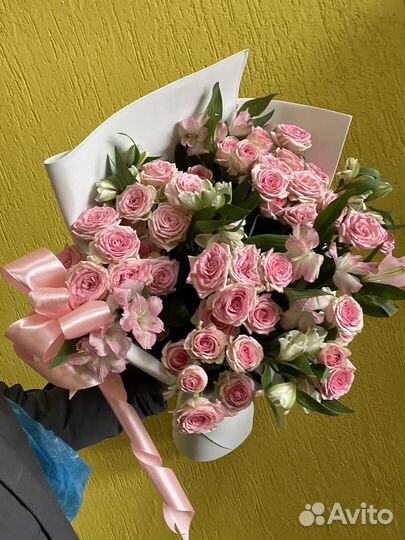 Живые цветы букеты