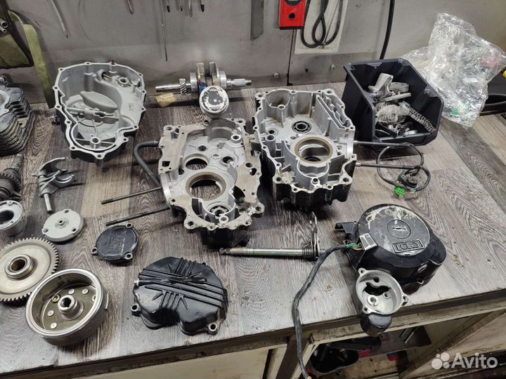 Разбор двигателя 164 fml