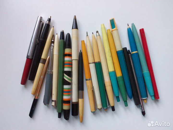 Ручки, карандаши (б/у, советские)
