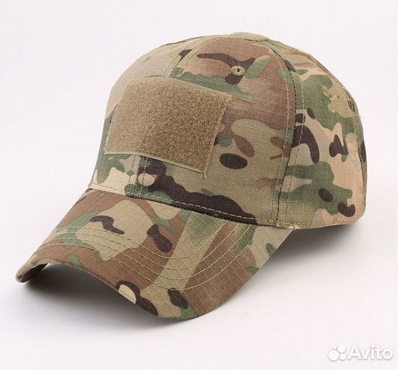 Бейсболка тактическая с велкро