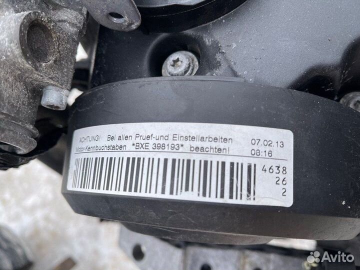 Двигатель Golf Touran Octavia Jetta Passat Caddy