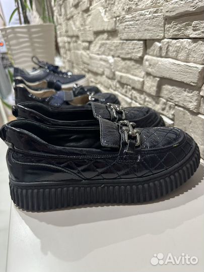 Детские лоферы школьные