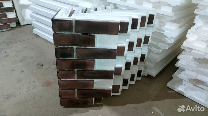 Фасадные угловые термопанели с завода лофт