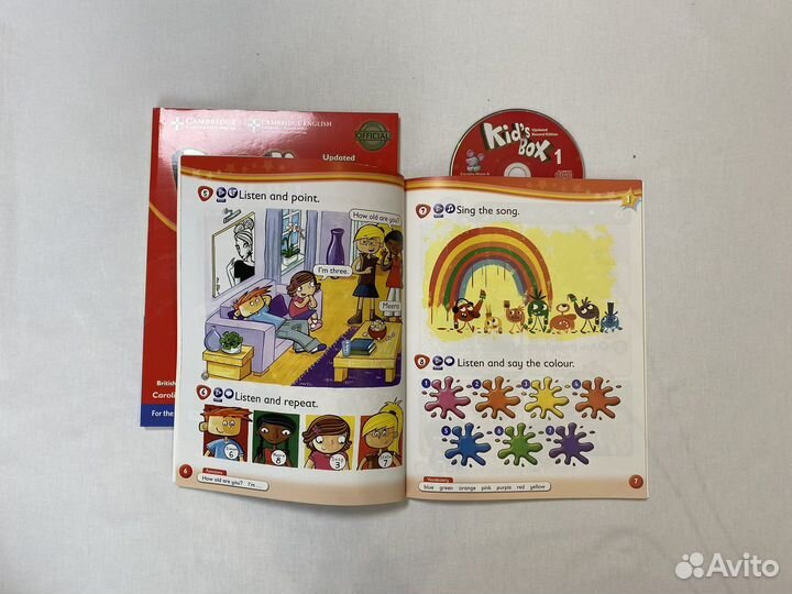Kids Box 1/ комплект (AB,PB,CD) новый