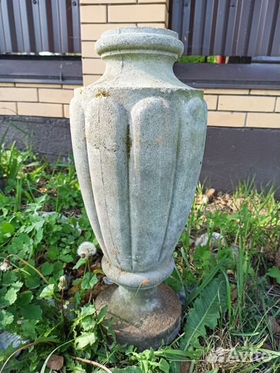Ваза/вазон уличный искусственный камень бу
