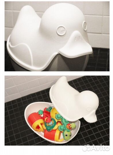 IKEA. Утка sprutt. Контейнер для хранения игрушек