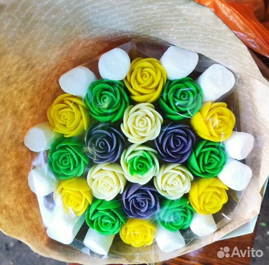 Шоколадные розы букет