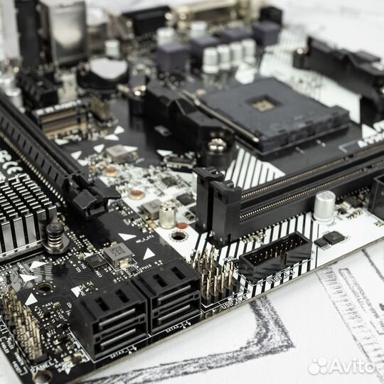 Материнская плата ASRock A320M-HDV AM4