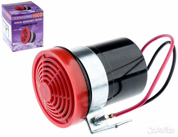 Звуковой сигнал заднего хода 12/24V